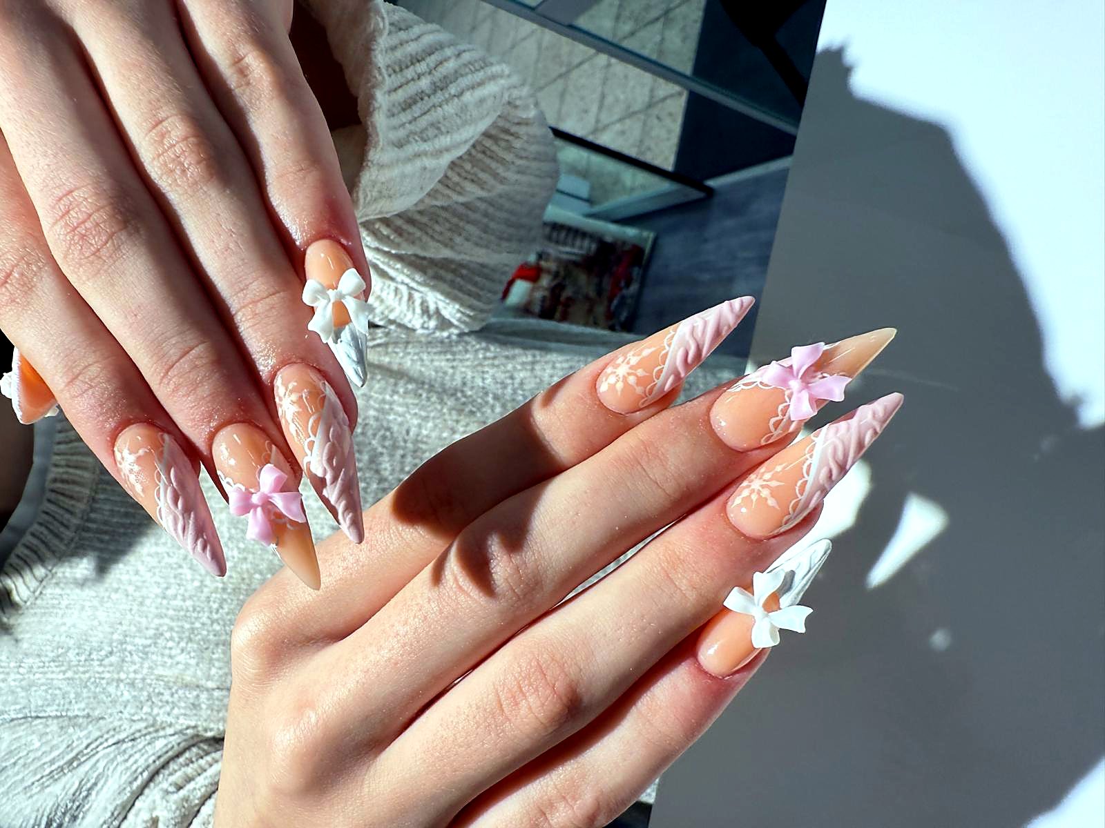 Nageldesign Glitzer