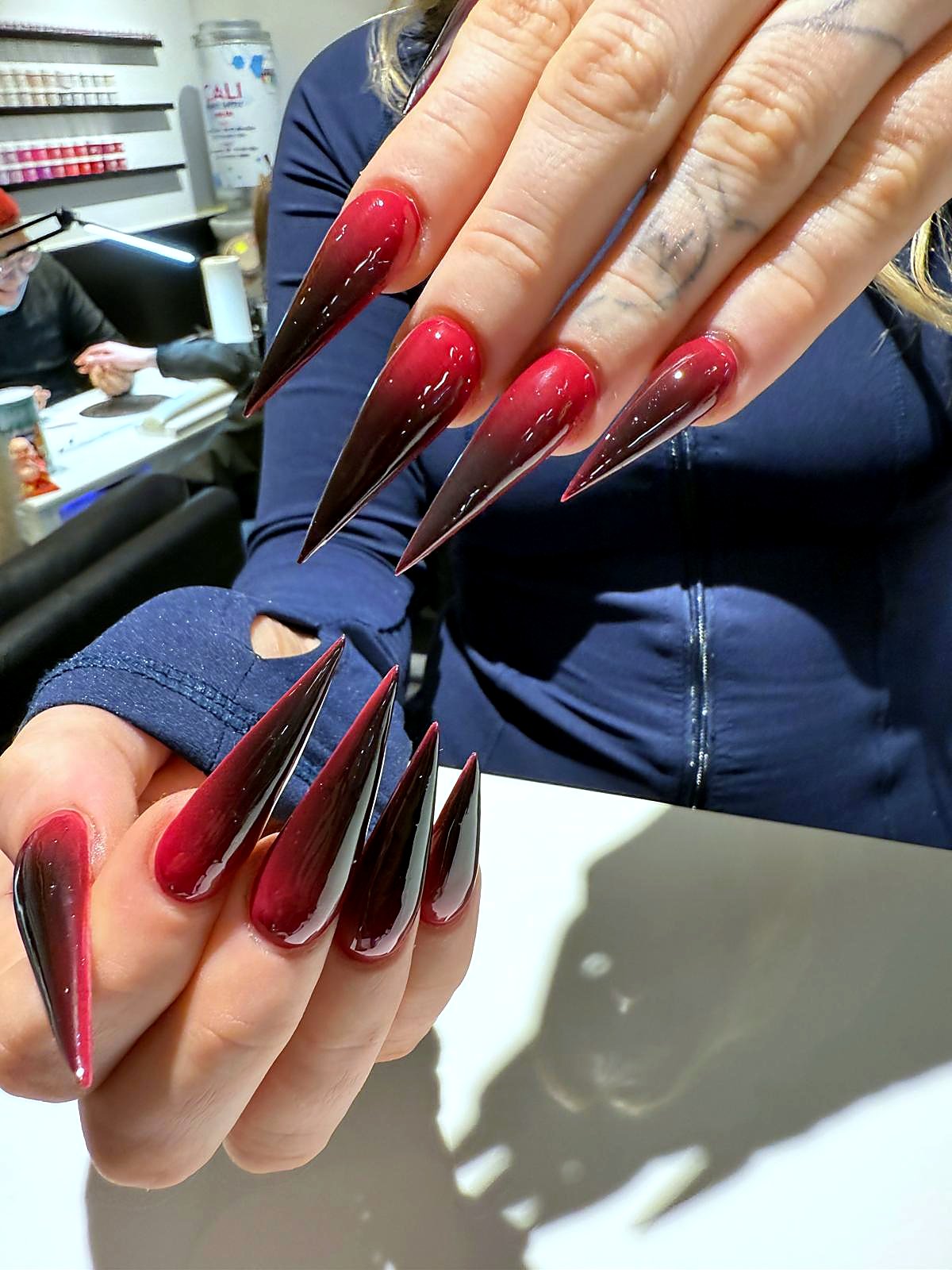 Stiletto Nägel Design